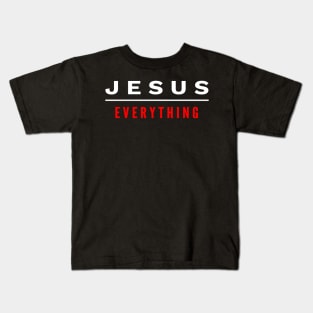 Jesus Over Everything Kids T-Shirt